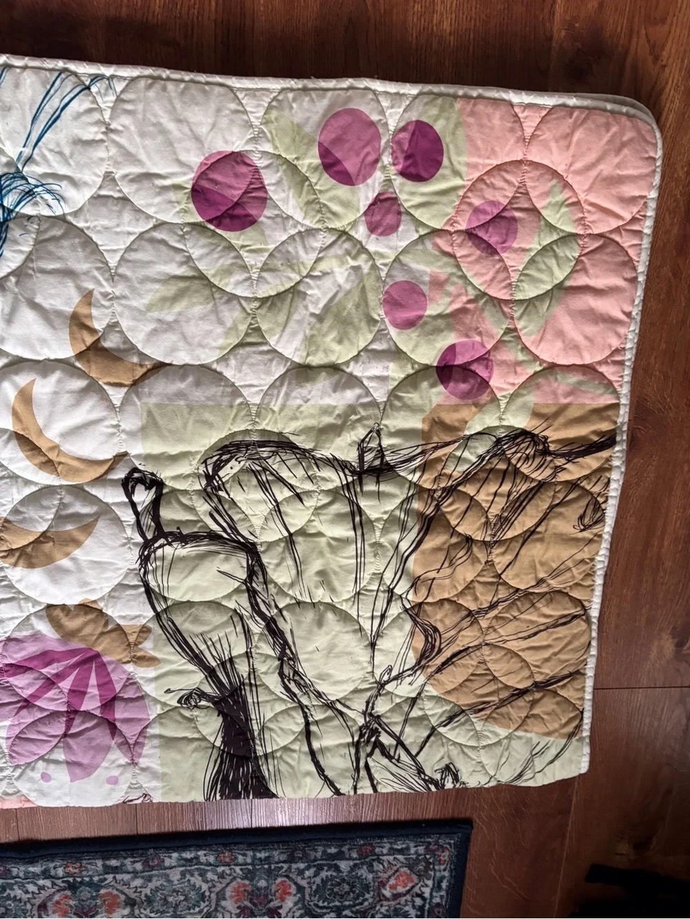 Disney quilted throw